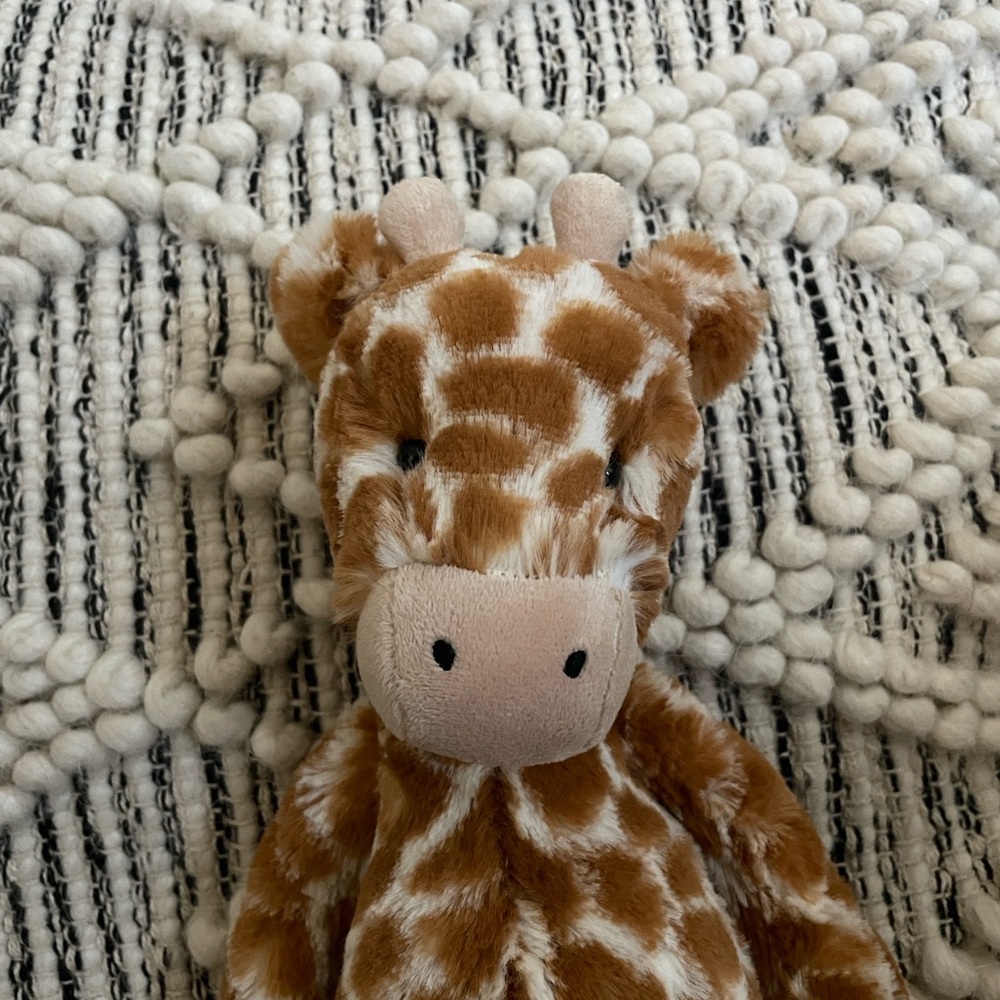 Jellycat Bashful Giraffe Stuffed Animal 12" - Picture 4 of 8